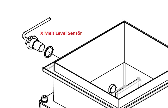hhs X Melt 96314111 Level sensor melter with evaluator