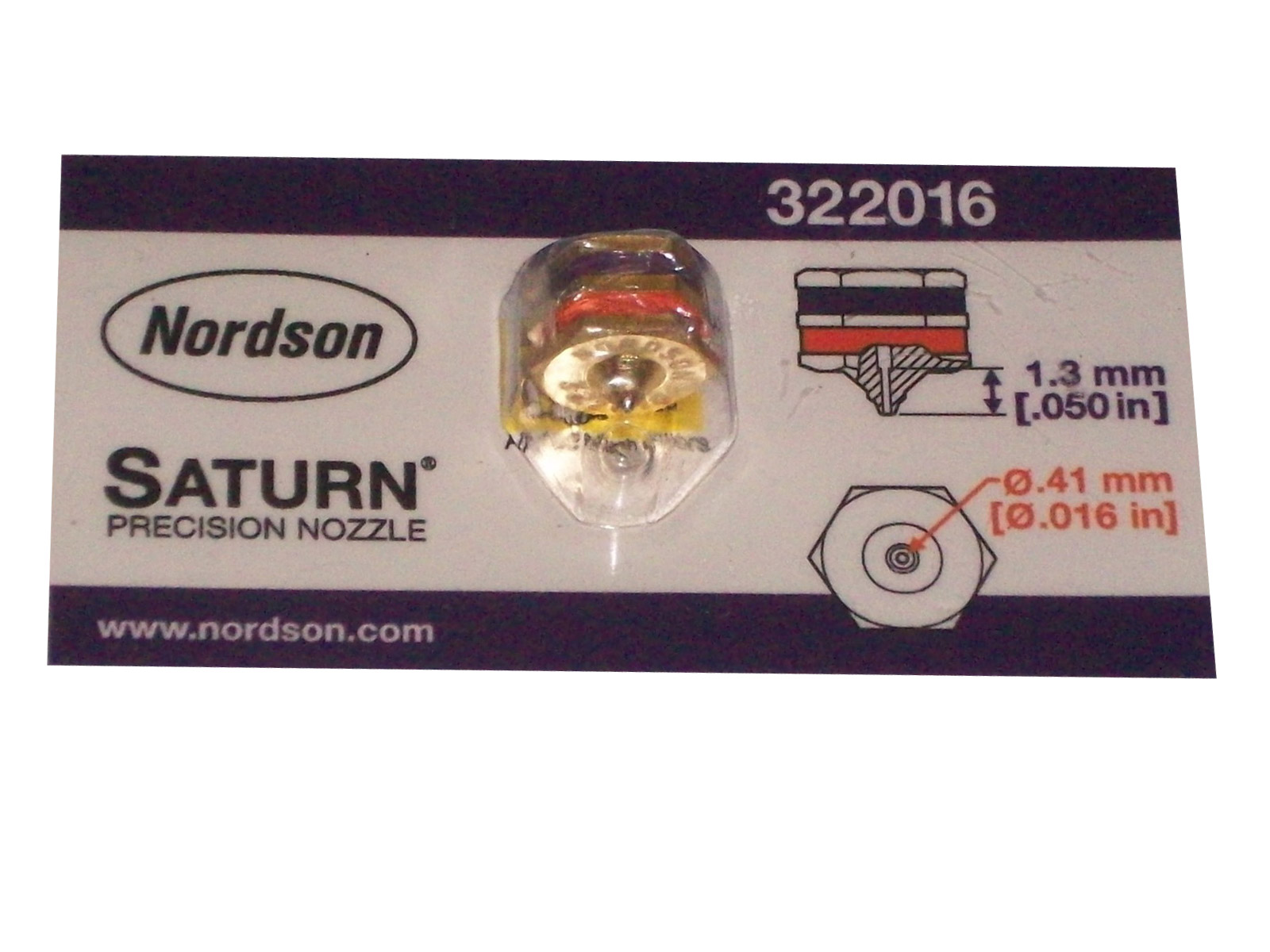 Nordson- 322016 Saturn Hot Melt Sıcak Tutkal Nozzle